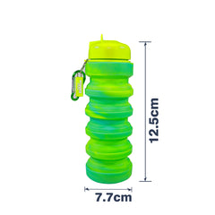 Smily kiddos Silicone Lemon Green Water Bottle