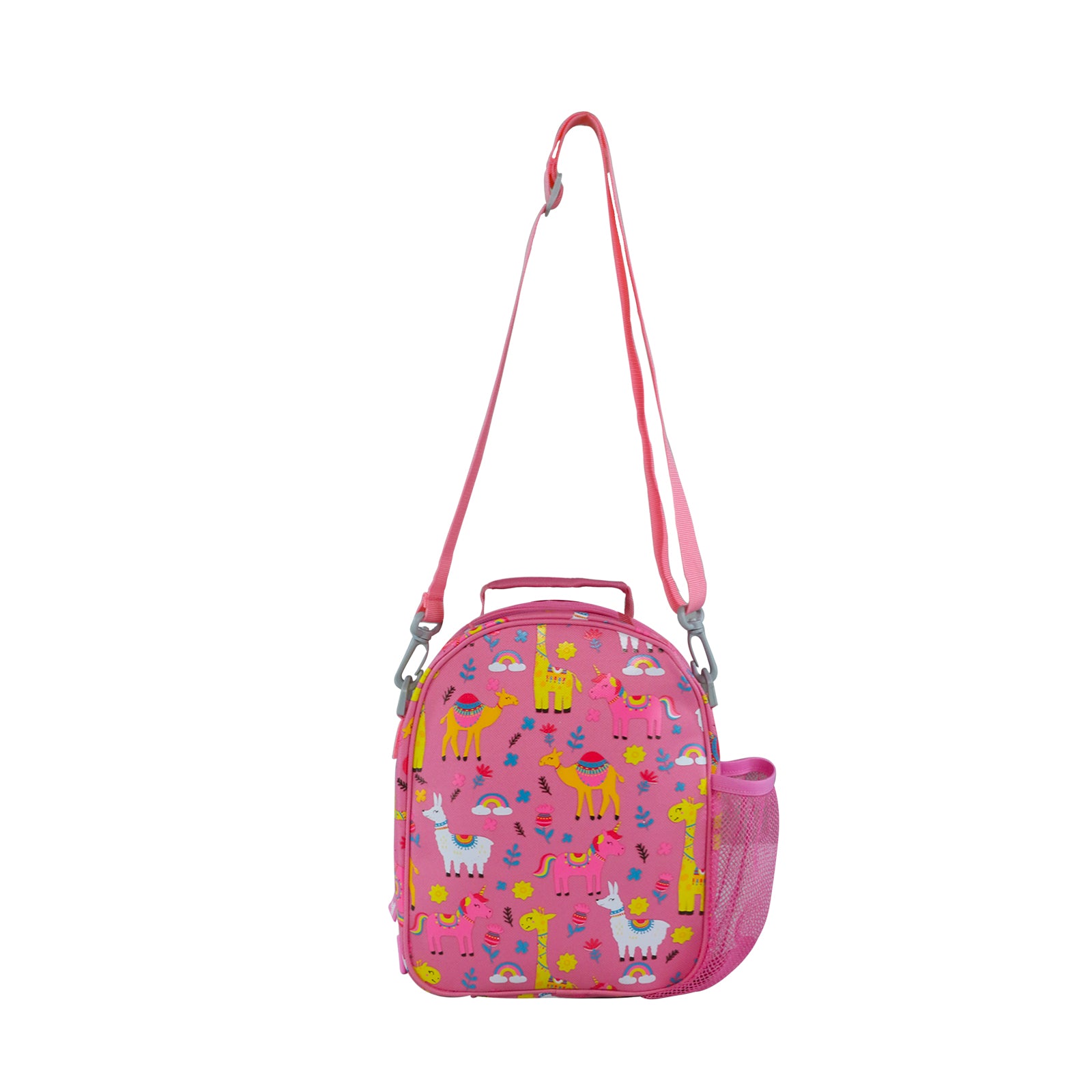 Smily Kiddos Hartop Eva Lunch Bag V2 Animal Theme Pink