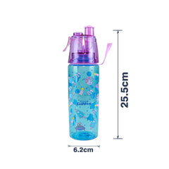 Smily kiddos Sports water bottle space theme light blue