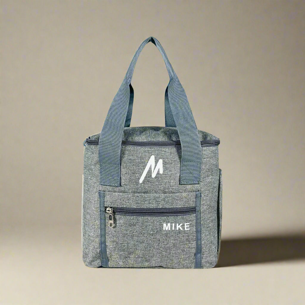 Mike Bags Twix Lunch Bag- Grey