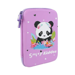 Smily Kiddos Single Compartment Eva Pencil Baby Panda - Purple