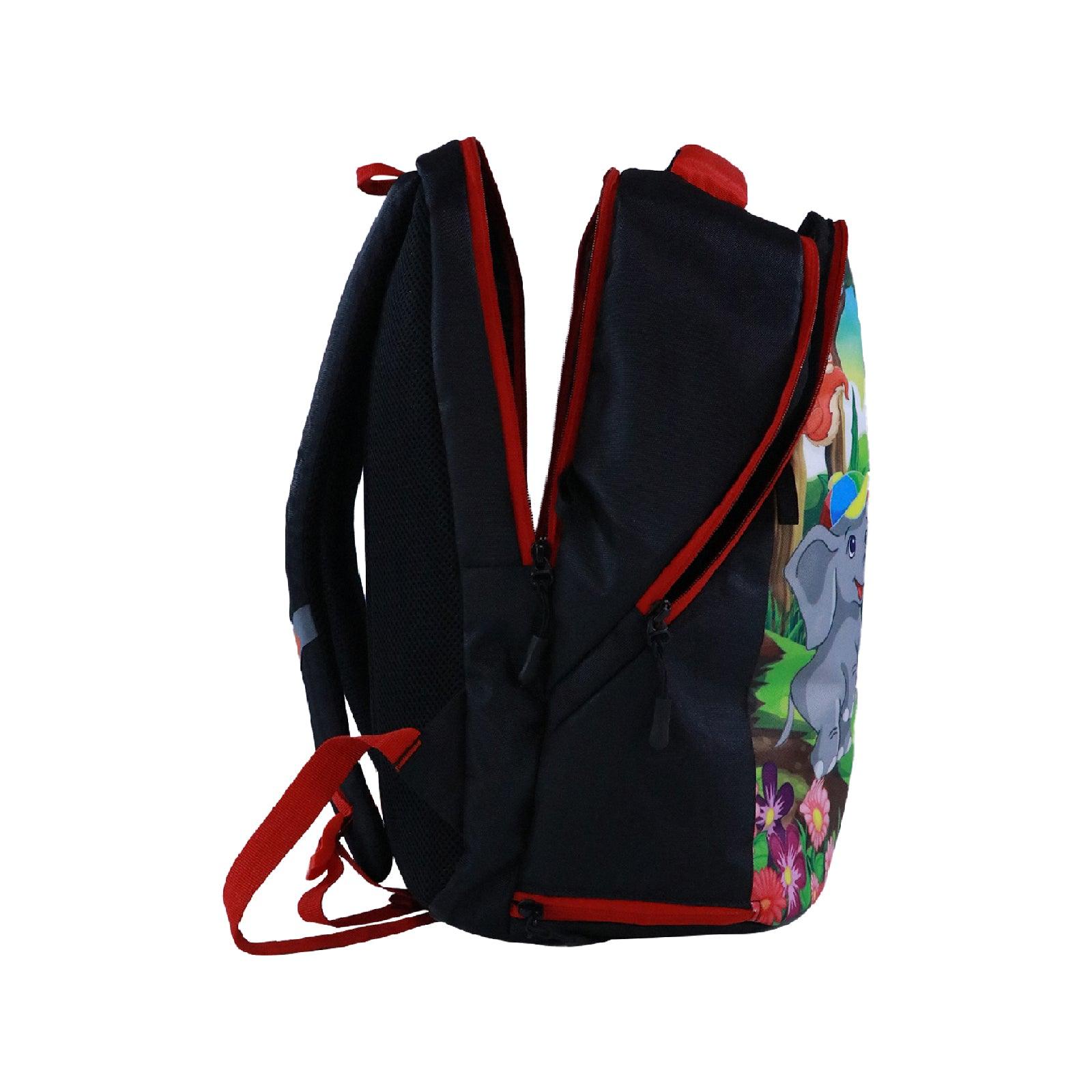 Smily Kiddos - Licensed Chhota Bheem Junior Backpack 2 - Red & Black