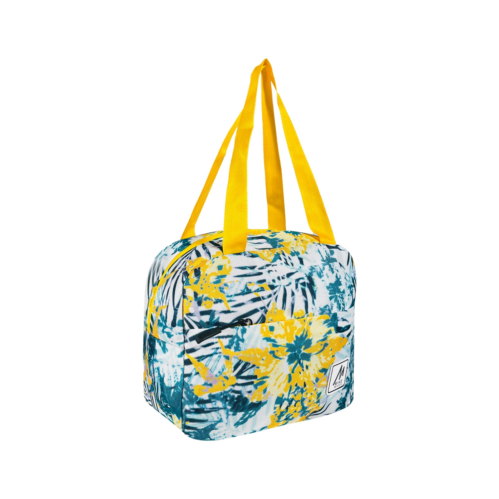 Mike Bags Milano Lunch Bag- Yellow & Green