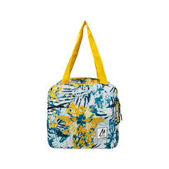 Mike Bags Milano Lunch Bag- Yellow & Green