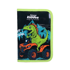 Dino - Themed Stationery Case – Black (Includes Stationery)