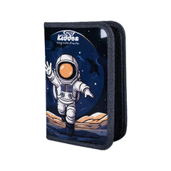 Space - Themed Stationery Case – Black (Includes Stationery)