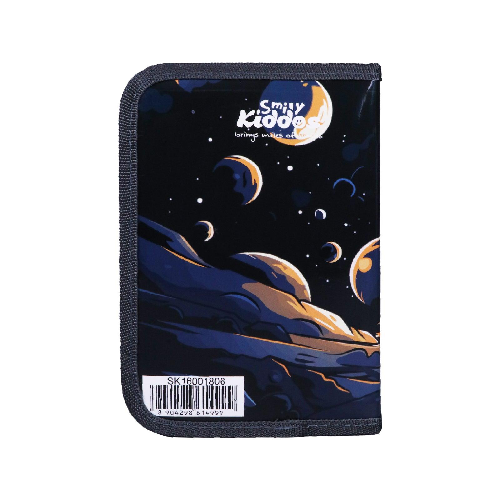 Space - Themed Stationery Case – Black (Includes Stationery)