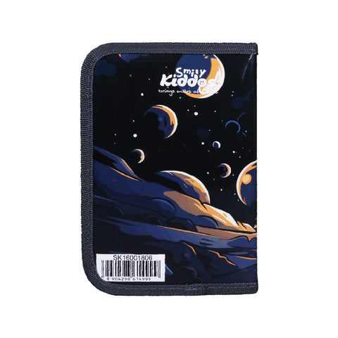 Image of Smily Kiddos Stationery Case Space Theme Black ( Stationery Included)