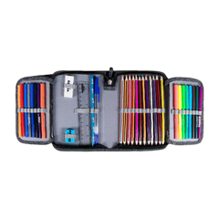 Space - Themed Stationery Case – Black (Includes Stationery)