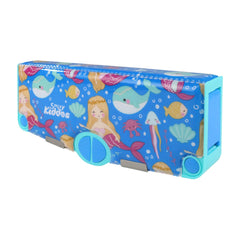 Smily Kiddos Pop Out Pencil box  Mermaid Theme - Blue