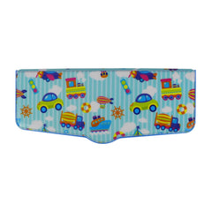 Smily Kiddos Pop Out Pencil box Transport Theme - Light Blue