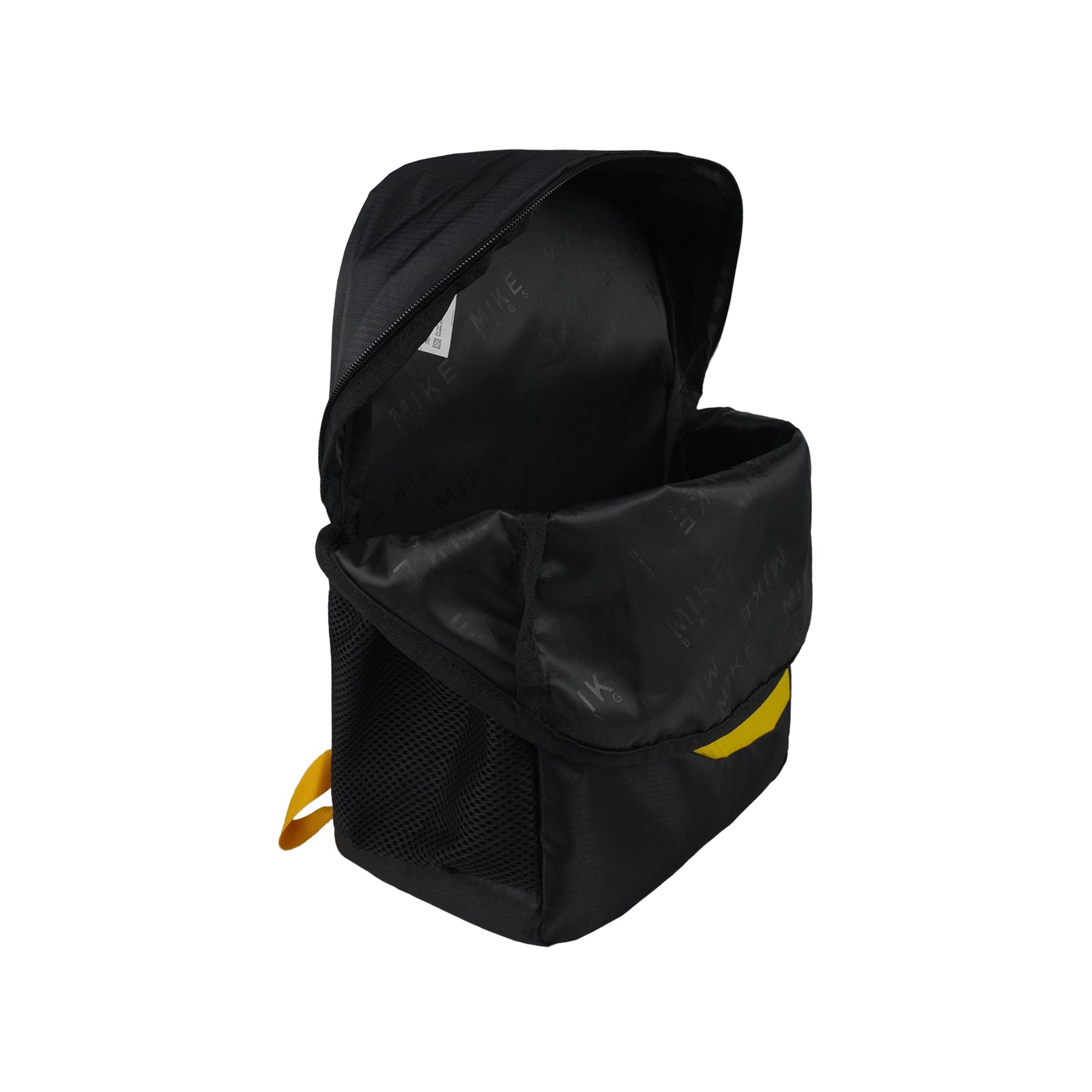 Mike Gear Backpack - Black & Yellow