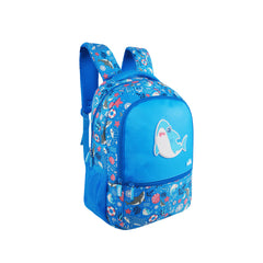 Smily Kiddos 16 Ltrs Backpack – Baby Shark Theme (Blue)