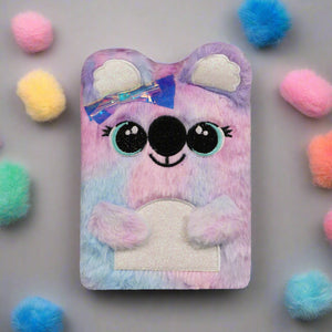 Smily Kiddos Koala Theme Fluffy Notebook
