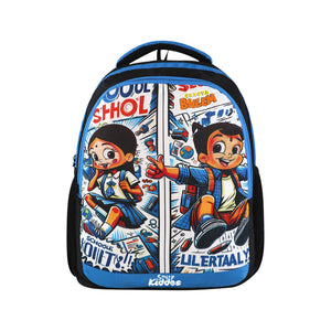 Smily Kiddos - Licensed Chhota Bheem Preschool Backpack I -Blue