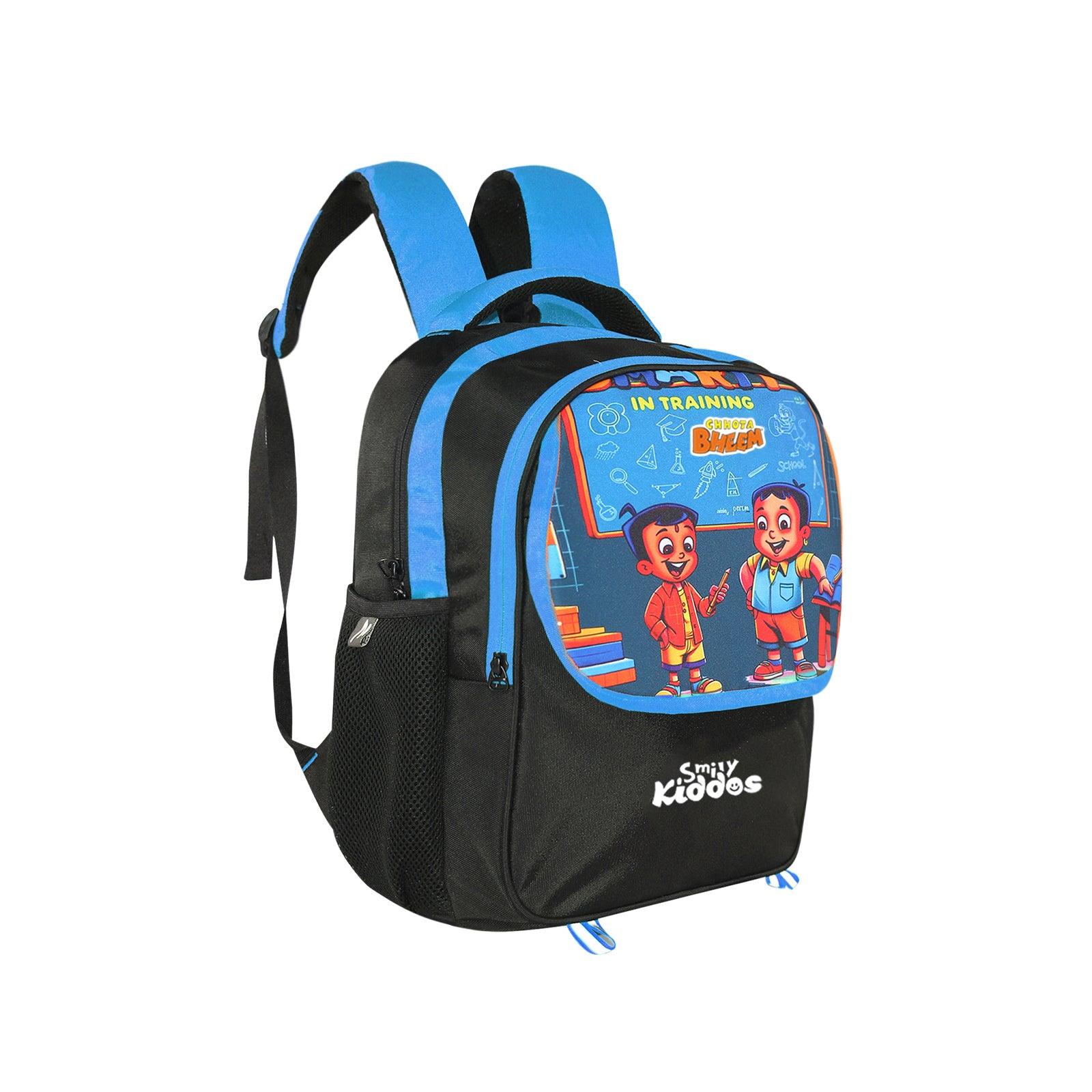 Smily Kiddos - Licensed Chhota Bheem Preschool Backpack III - Blue