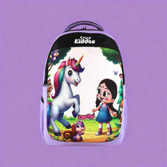 Smily Kiddos - Licensed Chhota Bheem Chutki Junior Backpack 1 - Purple