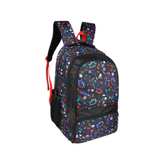 Mike Laren Laptop Backpack- Black