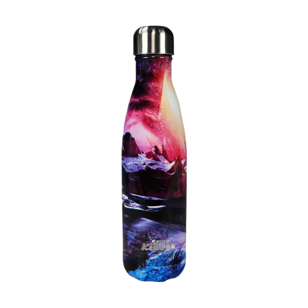 Mountain Theme stainless steel water bottle