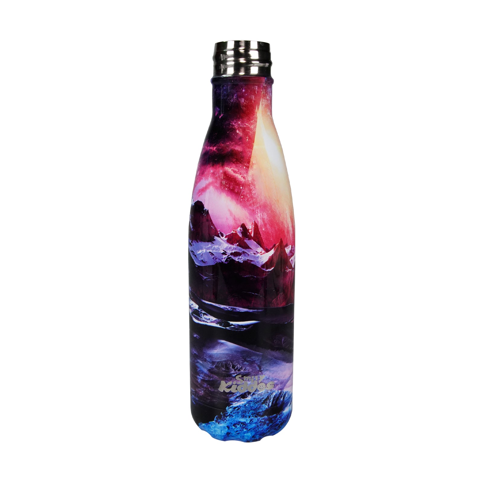 Mountain Theme stainless steel water bottle no cap