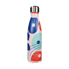 Abstract Theme Multicolor water bottle steel 500ml