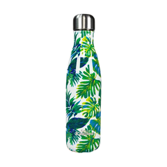 Leaf Theme steel water bottle