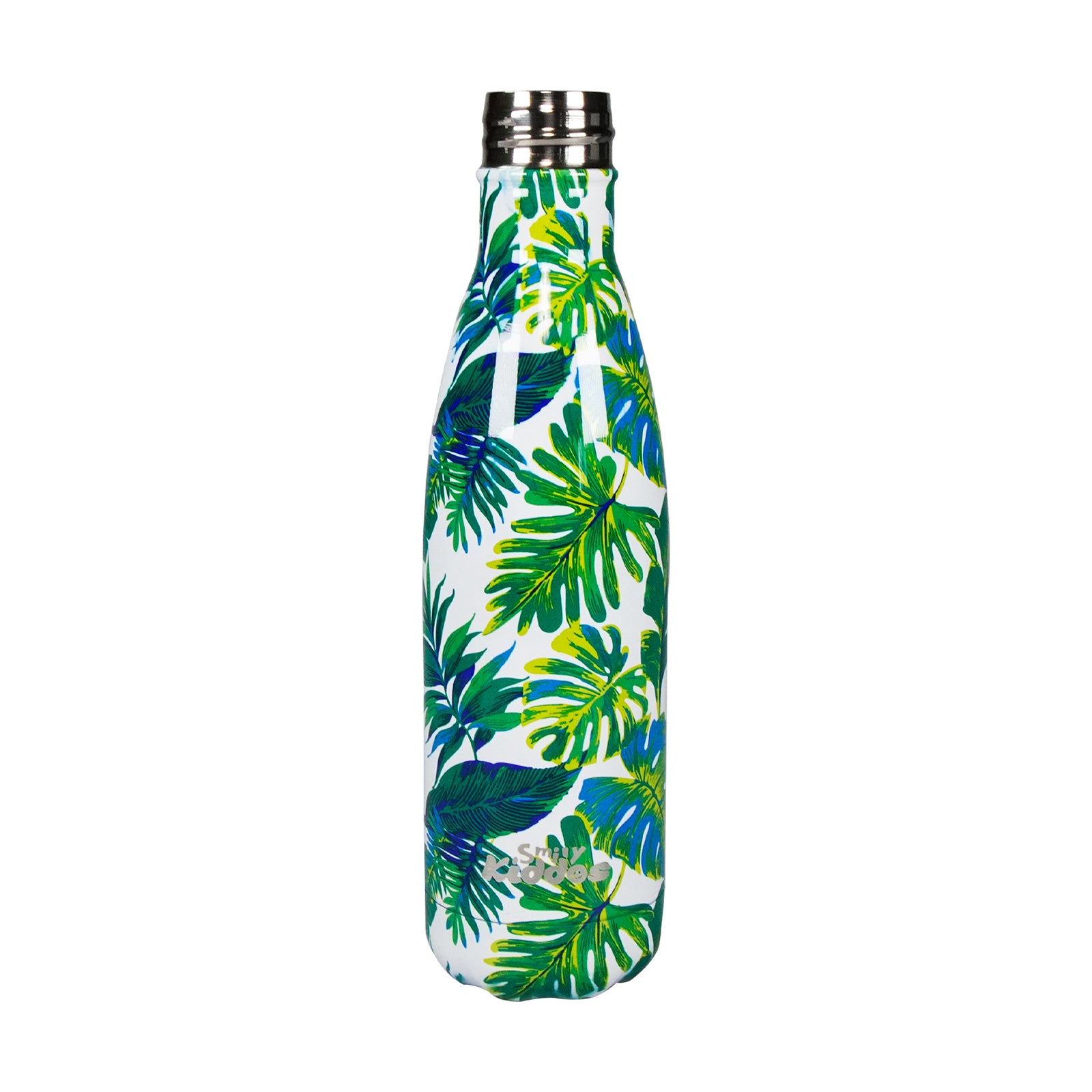 Leaf Theme steel water bottle 1