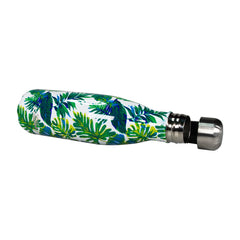 Leaf Theme steel water bottle down