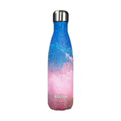 Galaxy Theme water bottle for kids stainless steel