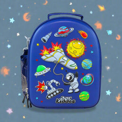 Smily Kiddos Hardtop Eva Lunch Bag V2 Space Theme Blue