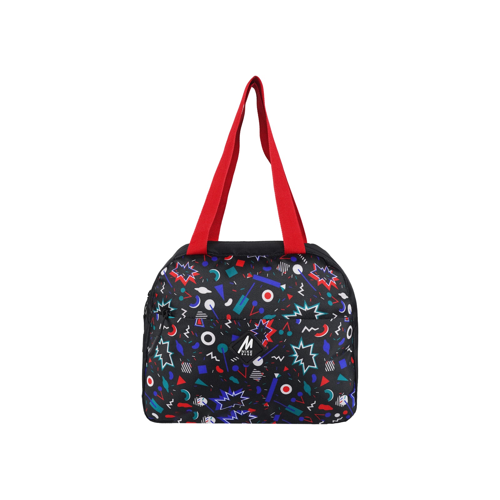 Mike Bags Milano Lunch Bag- Black & Red