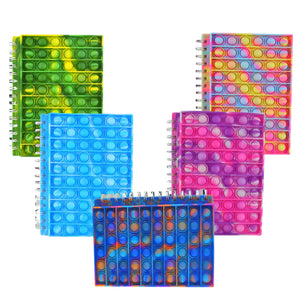 Smily Kiddos Pop IT spiral Note book Pack Of 5