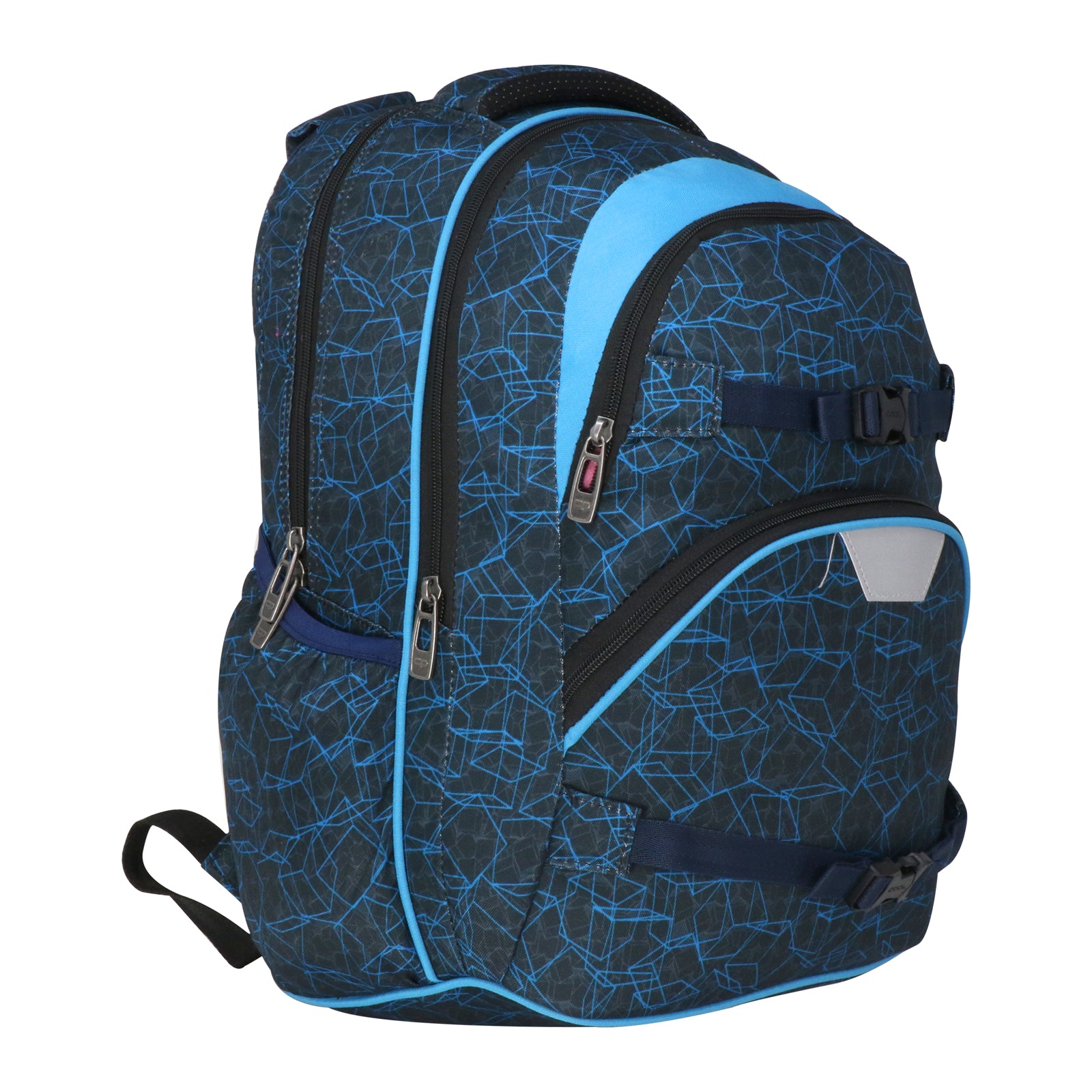 Smily Teen backpack- Future Grey & Blue