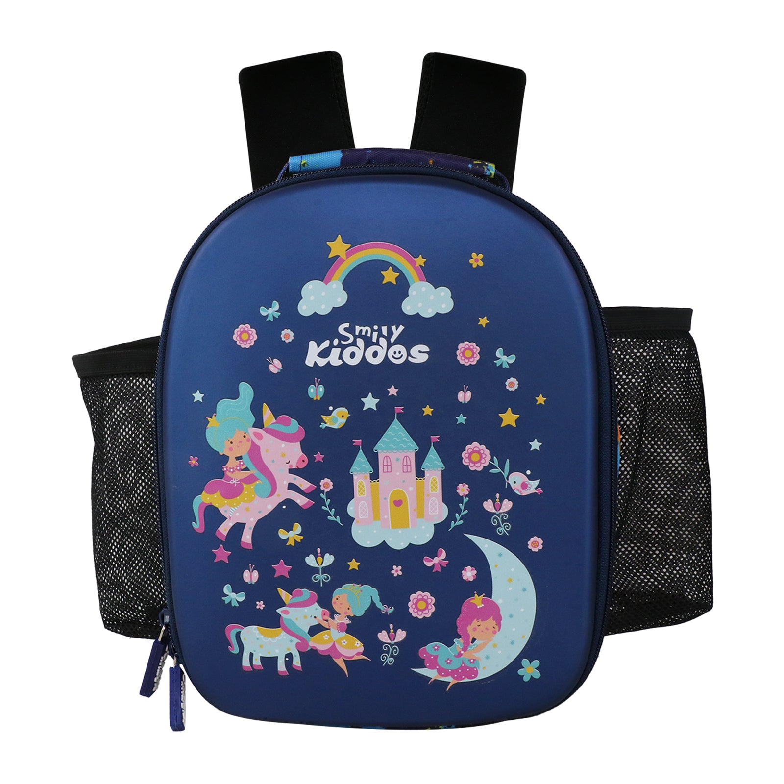 Smily Kiddos Eva Pre School Backpack Unicorn Theme - Violet