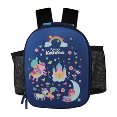 Smily Kiddos Eva Pre School Backpack Unicorn Theme - Violet