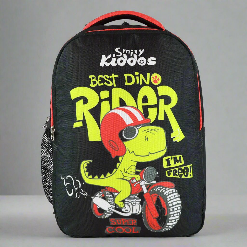 Smily Kiddos Pre School Backpack : Dino Rider Theme