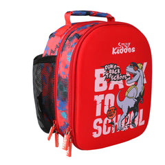 Smily Kiddos Eva Pre School Backpack Dino Theme - Red