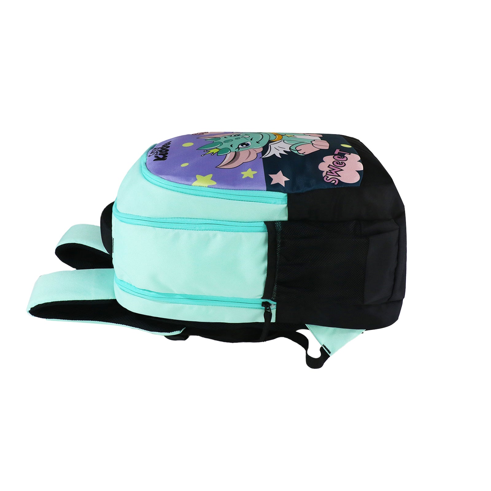 Junior School Bag Cute Dragon green bottom 2