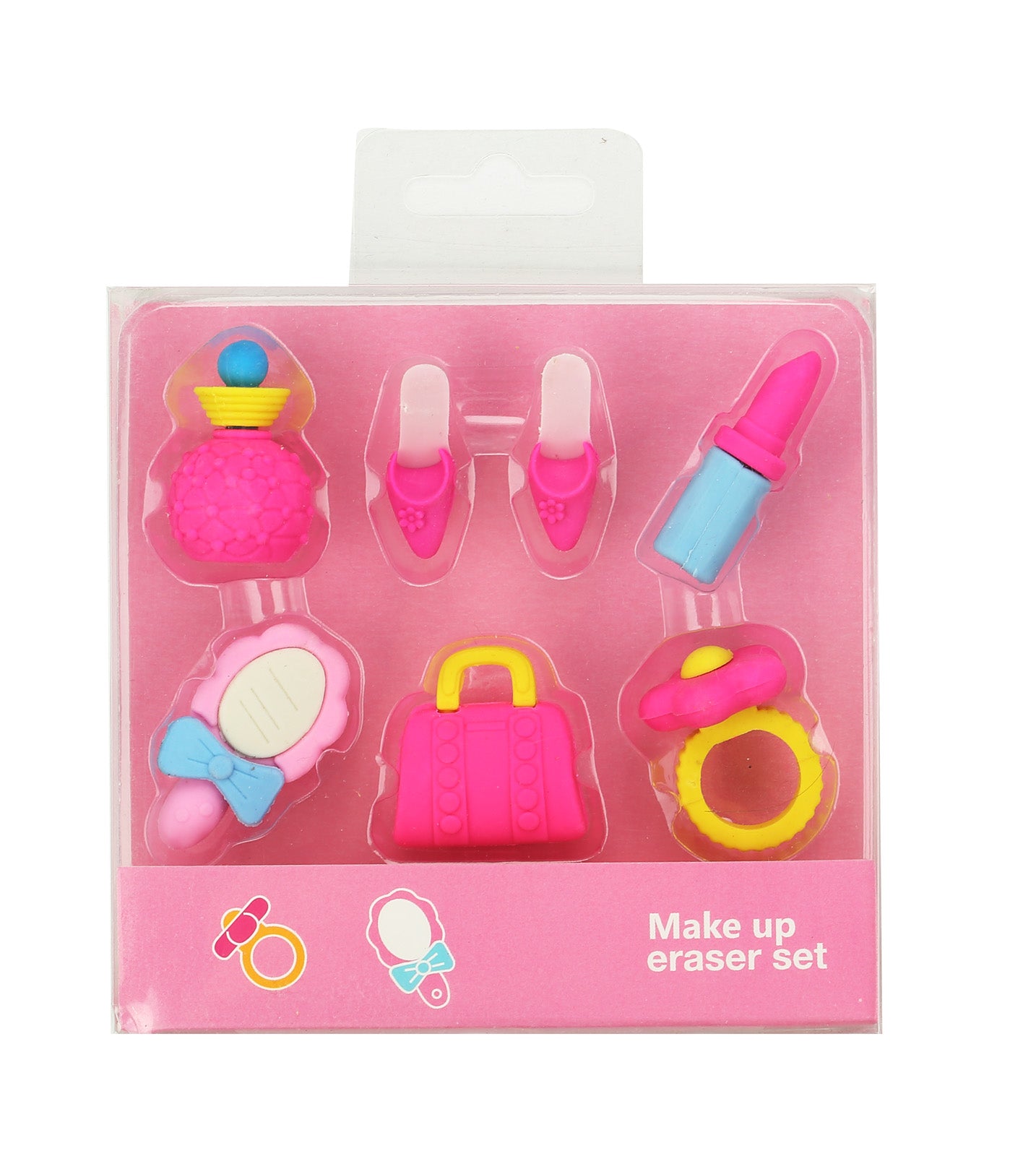 Glamorous Makeup Eraser Set – Fun & Stylish Stationery for Kids