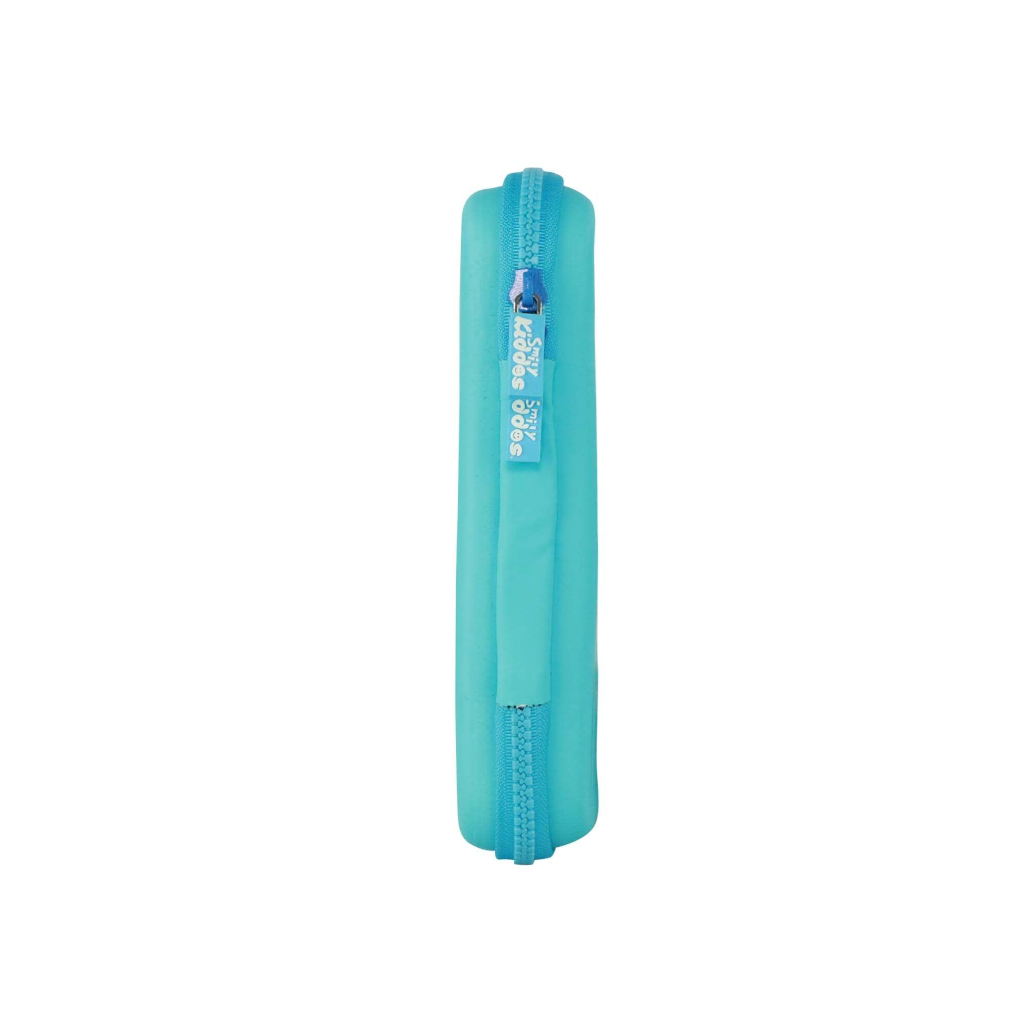 Smily Kiddos Single Compartment Eva Pencil Unicorn Power- Light Blue