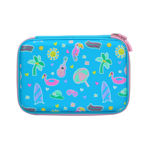 Image of Smily Kiddos Scented Hardtop Pencil Box Light Blue