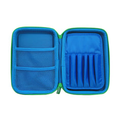 Scented Hardtop Single Compartment Pencil Case - Blue