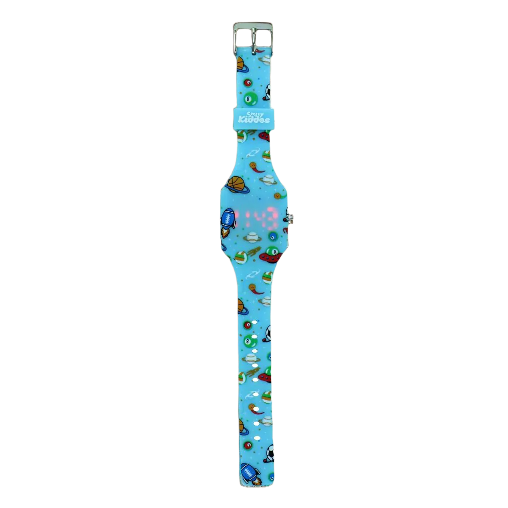 Stylish Kids Digital Watch - Blue