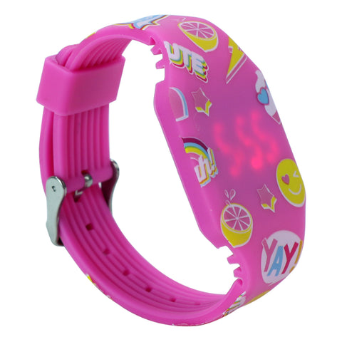 Image of Smily Kiddos Digital Watch Pink