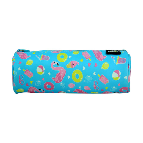 Image of Smily Kiddos Round Pencil Pouch ( Light Blue )