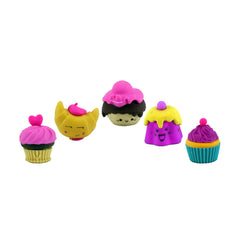 Delightful Cupcake Eraser Set – Fun & Cute Stationery for Kids