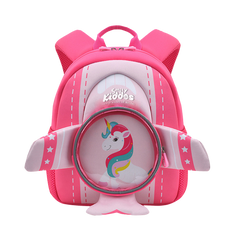 Smily Kiddos Go out backpack - Unicorn theme Pink