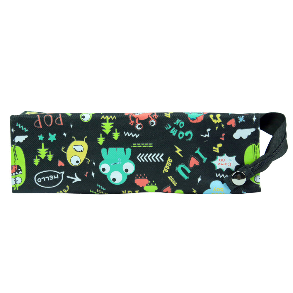 Smily Kiddos Tray Pencil Case Black