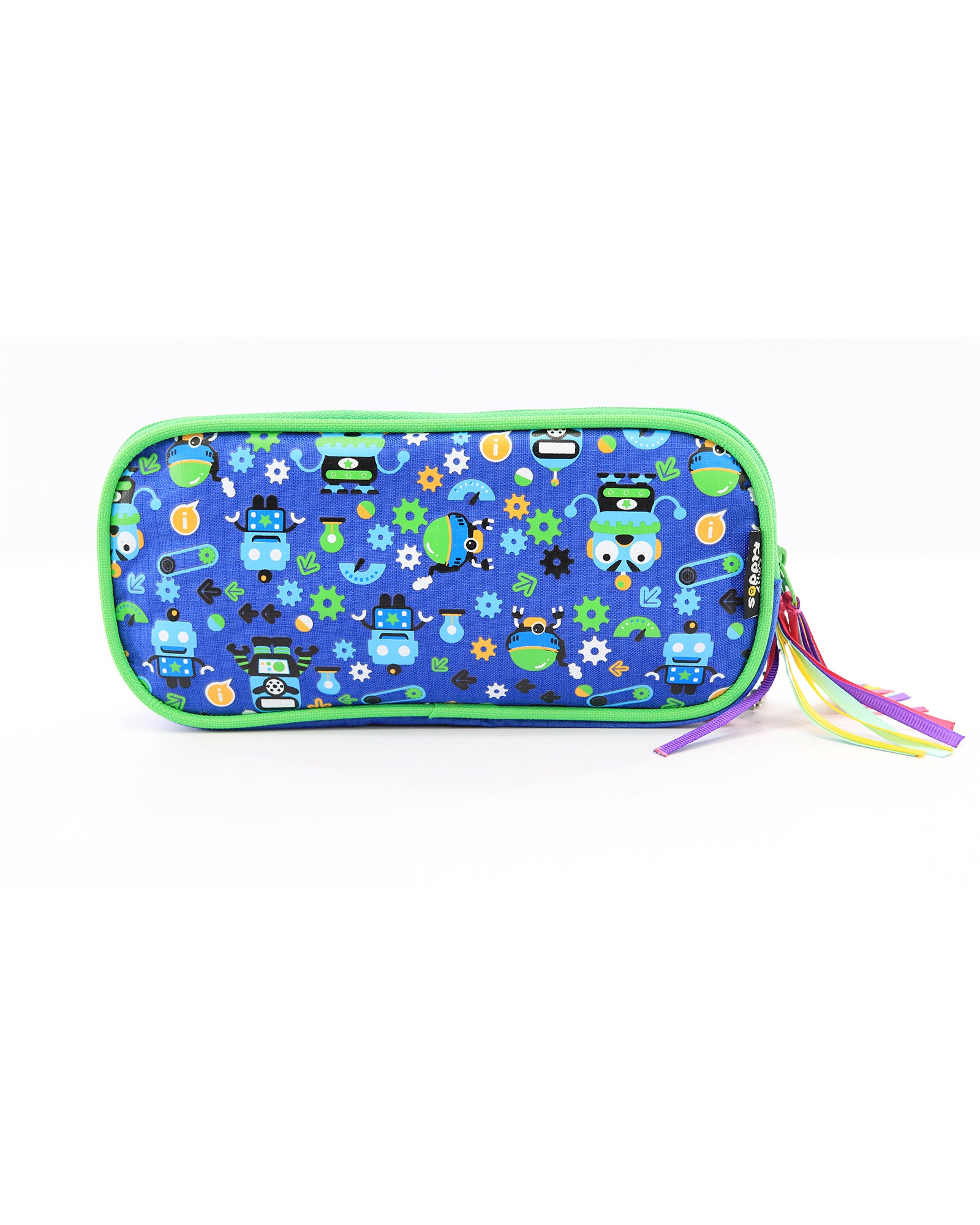 Smily Kiddos Fancy Transparent Pencil Case Blue