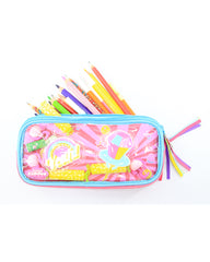 Smily Kiddos Fancy Transparent Pencil Case Pink